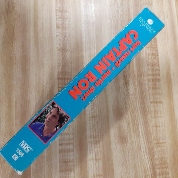 Captain Ron 1992 VHS Comedy Kurt Russell Martin Short Touchstone Disney Cult 90s - Picture 3 of 7